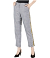 Project 28 Womens Mensware Plaid Casual Trouser Pants blackplaid S/28