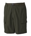 Pacific Trail Mens Belted Performance Casual Walking Shorts armygreen S