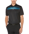Pga Tour Mens Glowing Rugby Polo Shirt