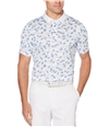 PGA Tour Mens Tropical Rugby Polo Shirt white 2XL