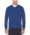 PGA Tour Mens Repelflux Pullover Sweater bluedepths L