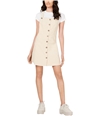 Socialite Womens Pinafore Overall Dress medbeige XS