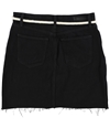 Sanctuary Clothing Womens Summer's Best Denim Skirt black 27