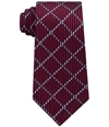 Sean John Mens Texture Windowpane Self-tied Necktie 600 One Size