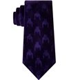 Sean John Mens Velvet Self-tied Necktie purple One Size
