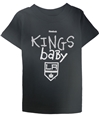 Reebok Boys Kings Baby Graphic T-Shirt black 3T