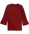 Eileen Fisher Womens Bell Sleeve Pullover Sweater red XS