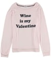 P.J. Salvage Womens Wine Is My Valentine Pajama Sleep T-Shirt