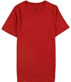 Reebok Mens Performance Base Layer Basic T-Shirt RED S