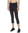 Reebok Womens Highrise Capri Compression Athletic Pants black M/20