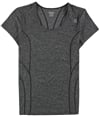 Reebok Womens Reversed Marled Basic T-Shirt blacks XL