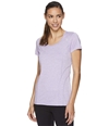 Reebok Womens Linear Marled Basic T-Shirt R770 L