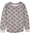 P.J. Salvage Womens Cherries Pajama Sweatshirt Top