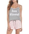 Cozy Zoe Womens Sun Kissed Pajama Sleep Cami Tank Top