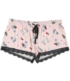 P.J. Salvage Womens Beauty Queen Pajama Shorts