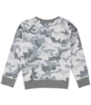 P.J. Salvage Boys Camo Cool Pajama Sweater hgrey 6