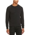 Kenneth Cole Mens Quilted Pullover Sweater black S
