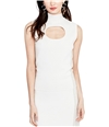 Rachel Roy Womens Cutout Sleeveless Blouse Top winterwhite M