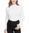 Rachel Roy Womens Ruffle-Sleeve Knit Sweater white XL