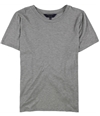 Rachel Roy Womens Heathered Basic T-Shirt gray XS