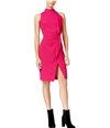 Rachel Roy Womens Fringe Sheath Dress pink 0