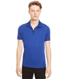 Kenneth Cole Mens 1/4 Zip Rugby Polo Shirt
