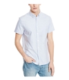 Kenneth Cole Mens Wilfred Oxford Button Up Shirt