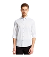 Kenneth Cole Mens Ombre Stripe Button Up Shirt