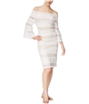 Rachel Roy Womens Lace Bodycon Dress white S