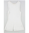 Rachel Roy Womens Fringed Tunic Dress white XS
