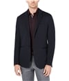 Ryan Seacrest Mens Performance Two Button Blazer Jacket navysolid S