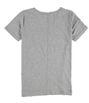 P.J. Salvage Womens Solid Split Hem Pajama Sleep T-shirt gray M