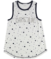 P.J. Salvage Womens Stars Pajama Sleep Tank Top ivory S