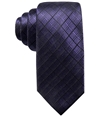 Ryan Seacrest Mens Checks Self-tied Necktie 590 One Size