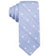 Ryan Seacrest Mens Polka Dot Self-tied Necktie purple One Size
