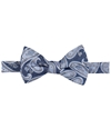 Ryan Seacrest Mens Bradbury Pine Pre-tied Bow Tie brightblue One Size