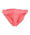Kenneth Cole Womens Banded Bikini Swim Bottom coral M