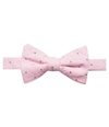 Ryan Seacrest Mens Polka Dot Self-tied Bow Tie pink One Size