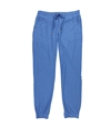 P.J. Salvage Womens Heathered Pajama Jogger Pants seablue S/29