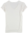 P.J. Salvage Womens V- Neck Pajama Sleep T-shirt ivory S