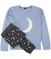 Cozy Zoe Womens Moon And Stars Pajama Set