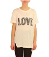 P.J. Salvage Womens Love Pajama Sleep T-shirt ivory S