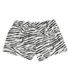 P.J. Salvage Womens Zebra Print Pajama Shorts ecru S