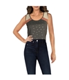 P.J. Salvage Womens Stars Pajama Sleep Tank Top gray S
