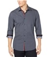 Ryan Seacrest Mens Woven Geometric Button Up Shirt