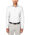 Ryan Seacrest Mens Modern Fit Button Up Shirt whitesolid L