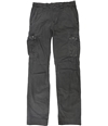 Rogue State Mens Textured Casual Cargo Pants charcoal 29x32