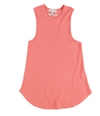 P.J. Salvage Womens Waffle Knit Pajama Sleep Tank Top coral M