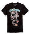 Ring Of Fire Mens World Dragon Graphic T-Shirt