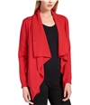 DKNY Womens Embellished Cardigan Sweater red XS/S